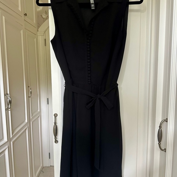 Anthropologie Kensie Black Sleeveless Dress LBD - Picture 6 of 8